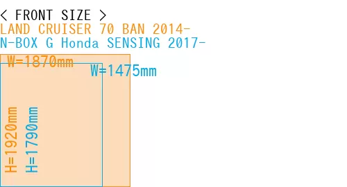 #LAND CRUISER 70 BAN 2014- + N-BOX G Honda SENSING 2017-